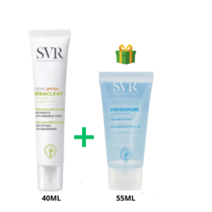 Pack SVR Sebiaclear SPF50+ 40 ml + Gelée Moussante offert