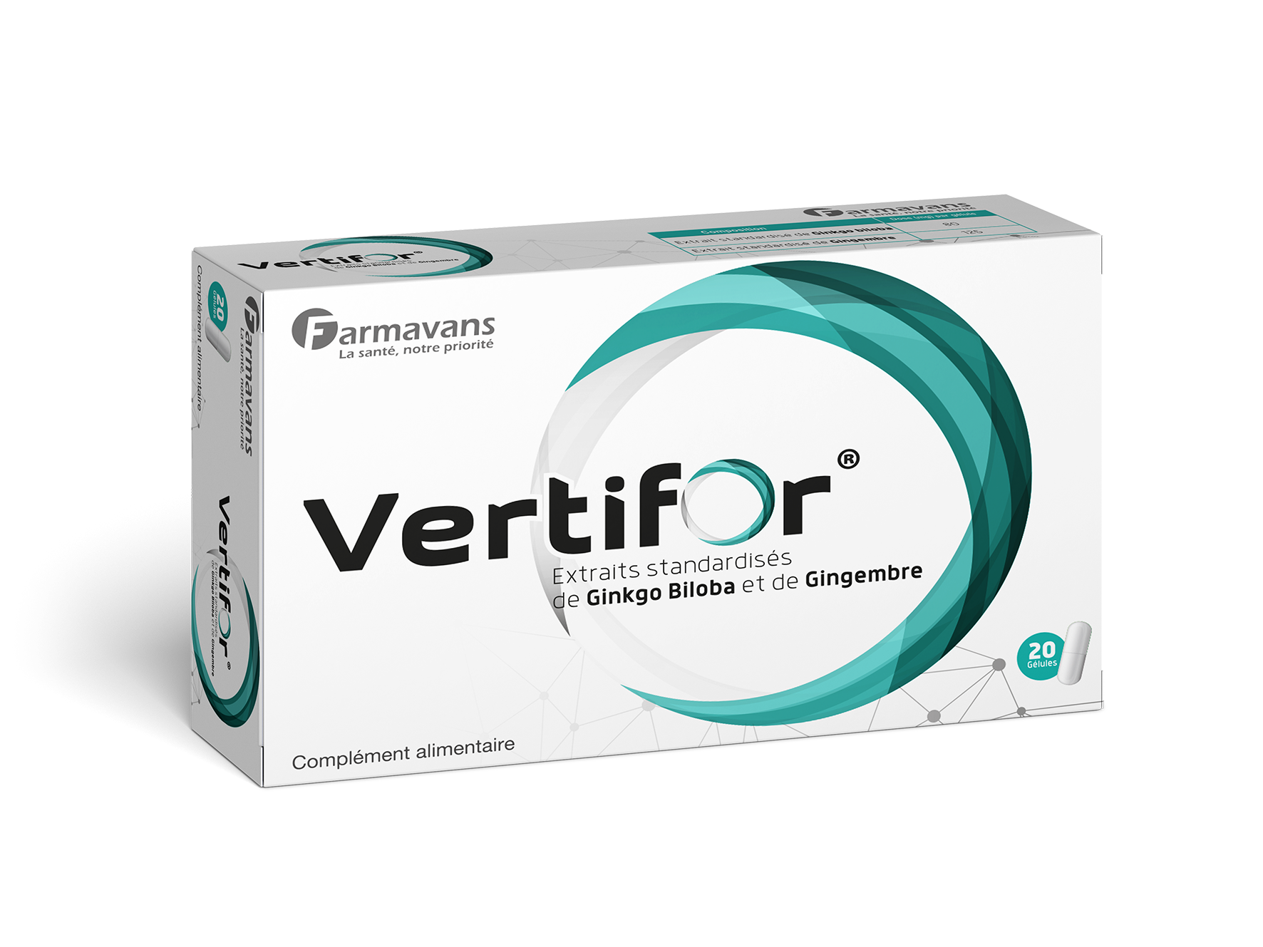 Box_Vertifor - Copie Farmavans Vertifor 20 Gélules