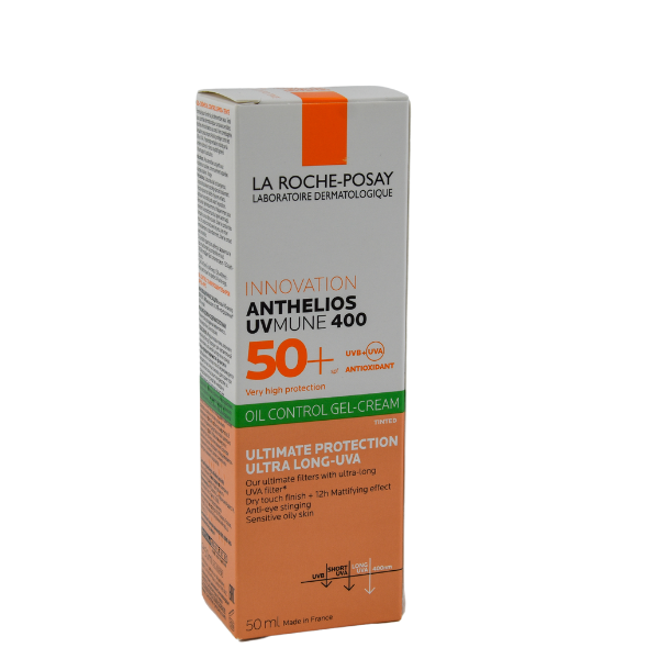 anthelios oil control gel cream .teinté png