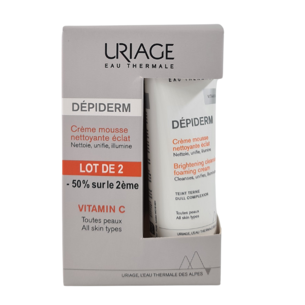 Ajouter un titre (75) Uriage Dépiderm Mousse Nettoyante Éclat 100 ml en Tunisie