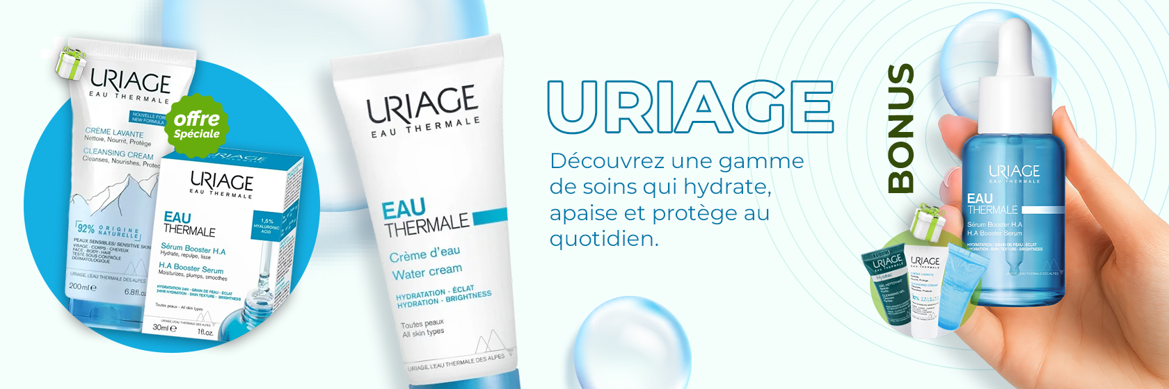 Pack de la marque Uriage Tunisie en Promo - My Pharmacy