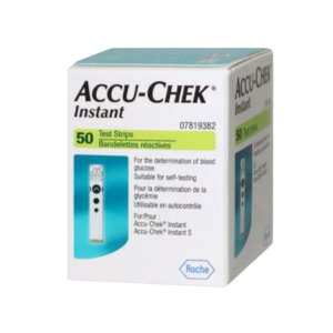 ACCU-CHEK INSTANT Bandelettes réactives boîte de 50 unités