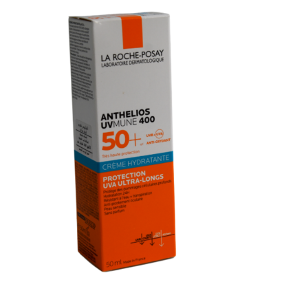 anthelios uvmune 400 crème solaire fluide invisible spf50+