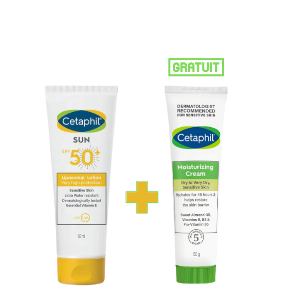 Ajouter un titre - 2025-04-25T115226.441 Cetaphil Lotion SPF50+ 50ml + Crème Hydratante 50g Gratuite