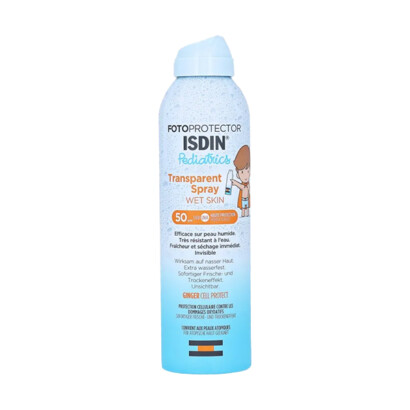 ISDIN PHOTOPROTECTION PEDIATRICS TRANSPARENT SPRAY KIDS SPF50 250ML Tunisie