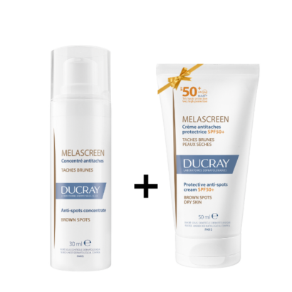 Ducray Melascreen Concentré 30ml et Crème SPF50+ offerte