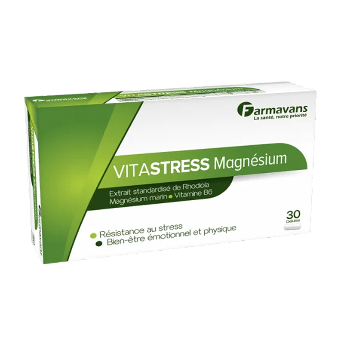 VITASTRESS MAGNESIUM GELULES B-30